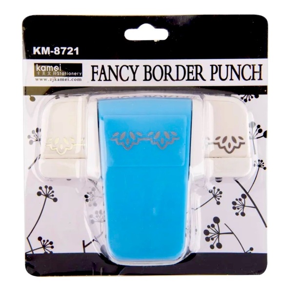 Kamei Stationery Other - ✂️ NIB Fancy Border Punch Leaves Decoration ✂️